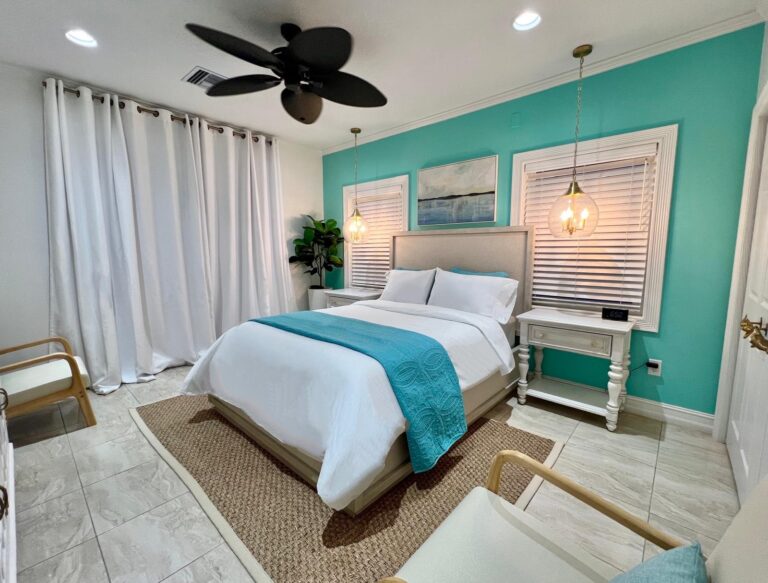 coral reef bedroom 1